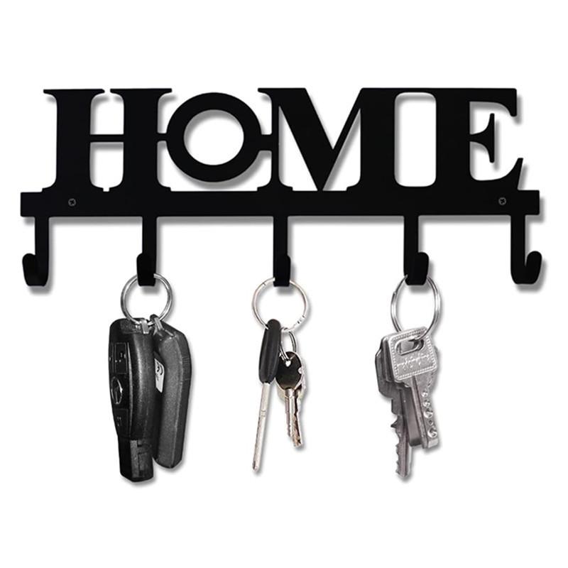 

Temu Iron Art No-Drill Wall & Door Hook for Clothes, Hats, and Towels 33x13.5 cm чёрный