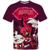 Children's Tshirts Hazbin Hotel Prited Summer Short Sleeve T-shirt for Men and Kids Hot Fashion Streetwear Adult Kid Clothing