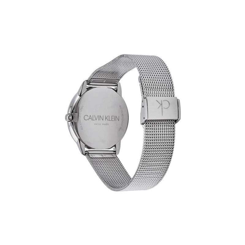 Calvin Klein Quartz Watch Stainless Steel Band 40Mm Silver Dial Water Resistant 30M Men watches K3M211Y6