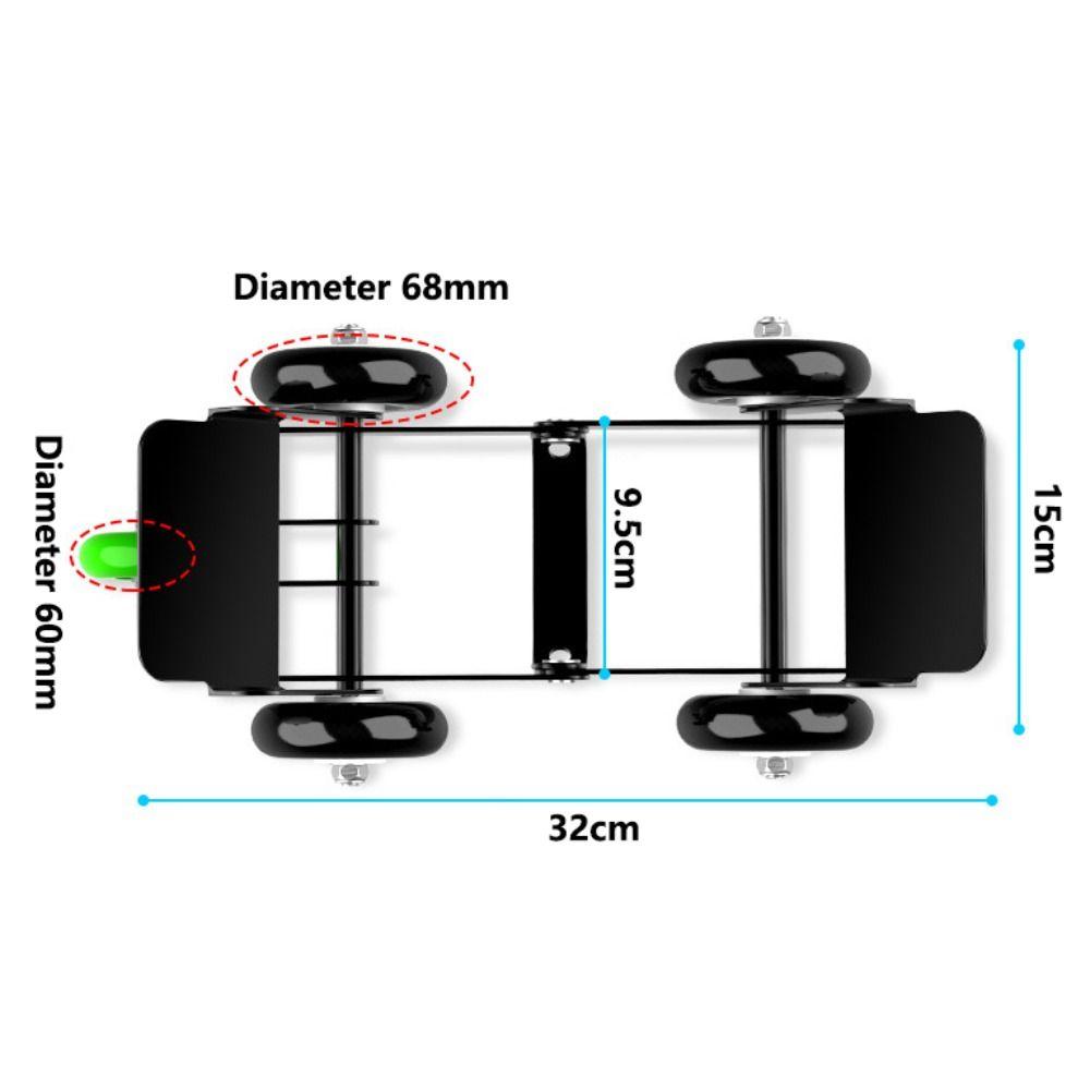 Heavy Duty Wheel Booster Steel Emergency Tire Booster  For Electric Bicycle Motorcycle Tricycle