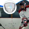 Hockey Helmet Cage with Clear Visor Practical Easy Use Face Shield Protector