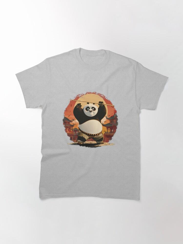 Kung Fu Panda Panda Kung Fu Klassisches T-Shirt