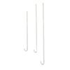 100Pcs Chain Link Fence Ties 6.5/8/10.5 Inch Stainless Steel Rust-Proof Wire Fasteners for Chain Link Fencing Multi-Purpose Garden Farm Fence Repair