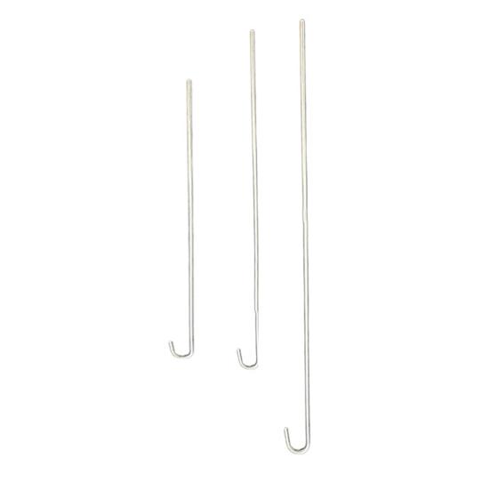 100Pcs Chain Link Fence Ties 6.5/8/10.5 Inch Stainless Steel Rust-Proof Wire Fasteners for Chain Link Fencing Multi-Purpose Garden Farm Fence Repair