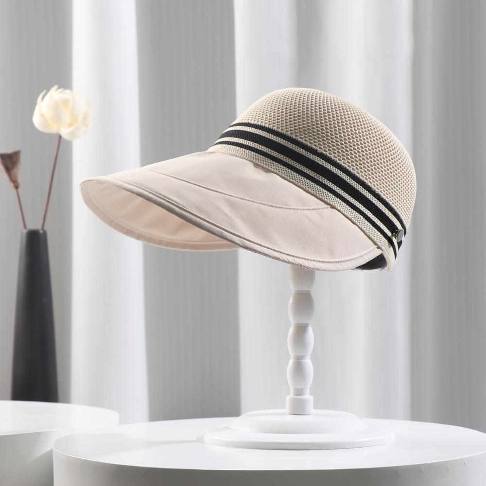 Women's Sun Hat New Hollow Breathable Sun Protection Duck Tongue Hat Cycling Sun Hat