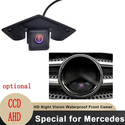 Araç ön görüş kamerası Ön görüş kamerası Mercedes Vito Viano için uygundur ABCEG GL SLK GLK SL Class CCD HD Gece Görüşü