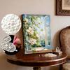 DIY Pearl Painting Set Outside The Window Pattern Home Decoration Handmade Sticky Diamond Creative Canvas Pearl Art Painting Crafts Perfect Gift