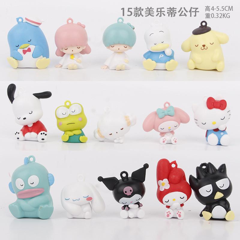 Adorable Sanrio My Melody Kuromi Pvc Figurines Perfect For Collectors And Gifts