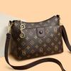 Jednoramenná taška, Dámská lehká retro crossbody taška, Elegantní dámská taška, Všestranná kabelka