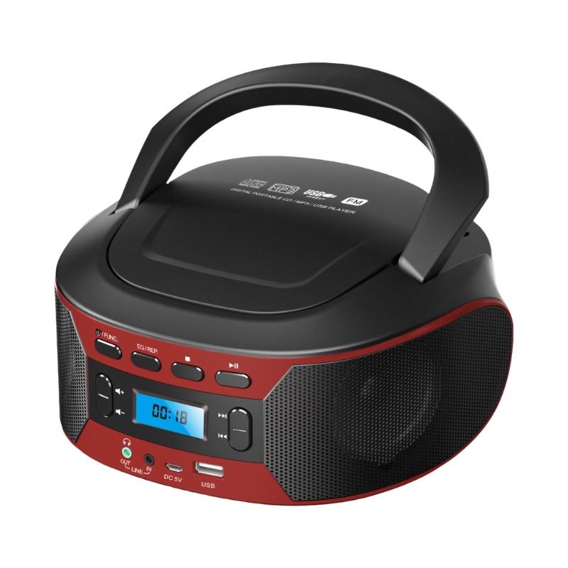 

Retro Bluetooth-compatible-comaptible Music Player with FM Radio Function Handheld Designs Music Player Device for Indoor Outdoor Music Playback чорний