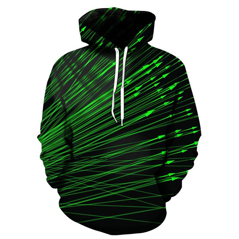 3D Printed Flower Leaf Hoodie For Men Colorful Plants Pattern Long Sleeves Fashion Sweatshirts Pullover Tops Oversized Hoodies