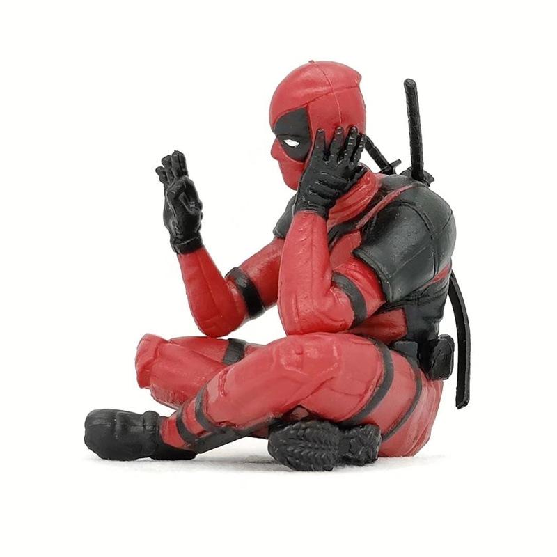 Buy Deadpool Model Doll X-Men Figure Computer Companion Car Ornament ...