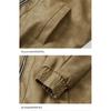 Mao Ren Men's Autumn Winter Fleece Lined Casual Jacket