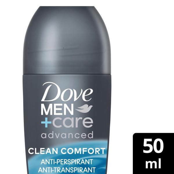 Dove Men Care Roll-On Advanced Clean Comfort 50ml