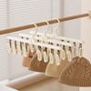 3 Pieces Non-Slip Sock Drying Rack Detachable Clothes Drying Rack Underwear Drying Clips  Balcony