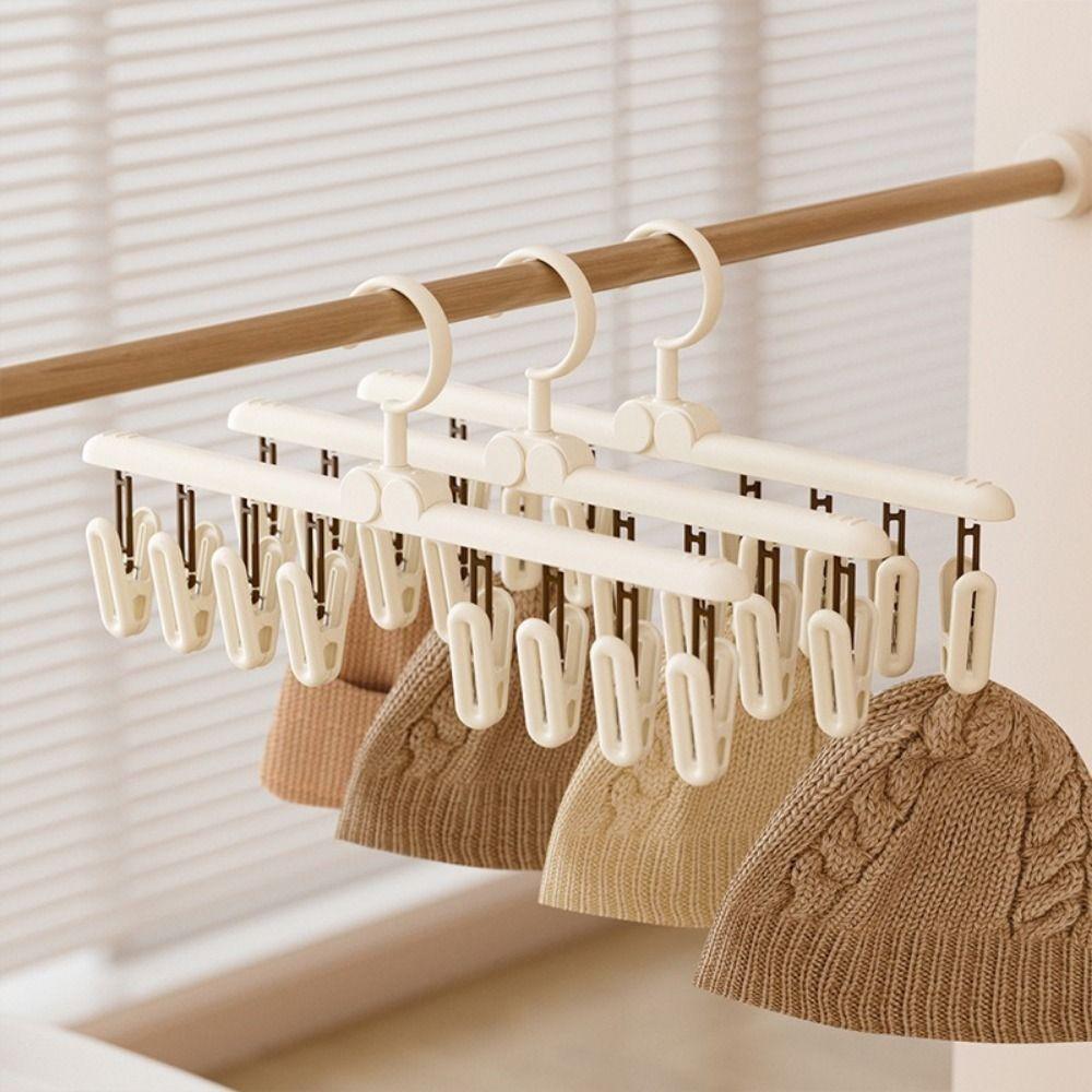 3 Pieces Non-Slip Sock Drying Rack Detachable Clothes Drying Rack Underwear Drying Clips  Balcony