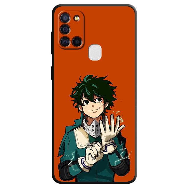 My Hero Academia Phone Case For Samsung Galaxy A03 Core A04 A50 A02 A01 A10 A20e A10s A70 A40 A03s A04s A02s Tpu Soft Bag Cover