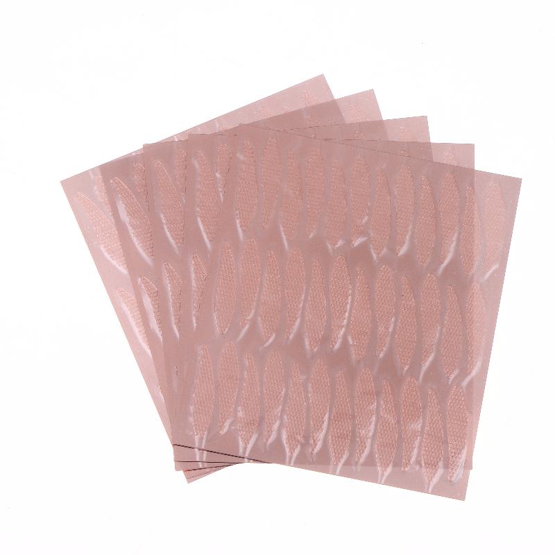 180Pcs Lace Mesh Teardrop Shape Eyelid Paste-Shaped Invisible Double Fold Eyelid Shadow Tape Sticker Beauty Makeup Eyelid Tool