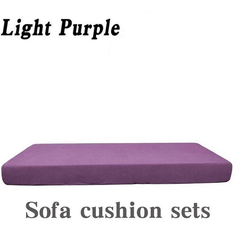 12Color 1/2/3/4 Seater Sofa Cushion Elastic Jacquard Polyester Spandex