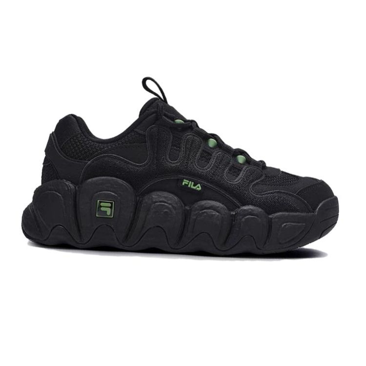 Fila Croissant Sneakers Casual Comfortable Versatile Low-Top Dad Shoes Women Sneakers Black F12W342103FBK