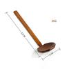 Noodles Soup Spoon Strainer Kitchen Ladles Soup Spoon Wood Serving Spoons Cooking Utensils with Long Straight Handle