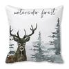 Christmas Themed Pillowcases Car Accessories Office Santa Claus Living Room Sofa Home Pillowcases