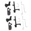 2 Set Throttle Trigger Choke Rod Switch Shaft Trigger Spring Kit Fit for MS170 MS180 017 018 Chainsaw