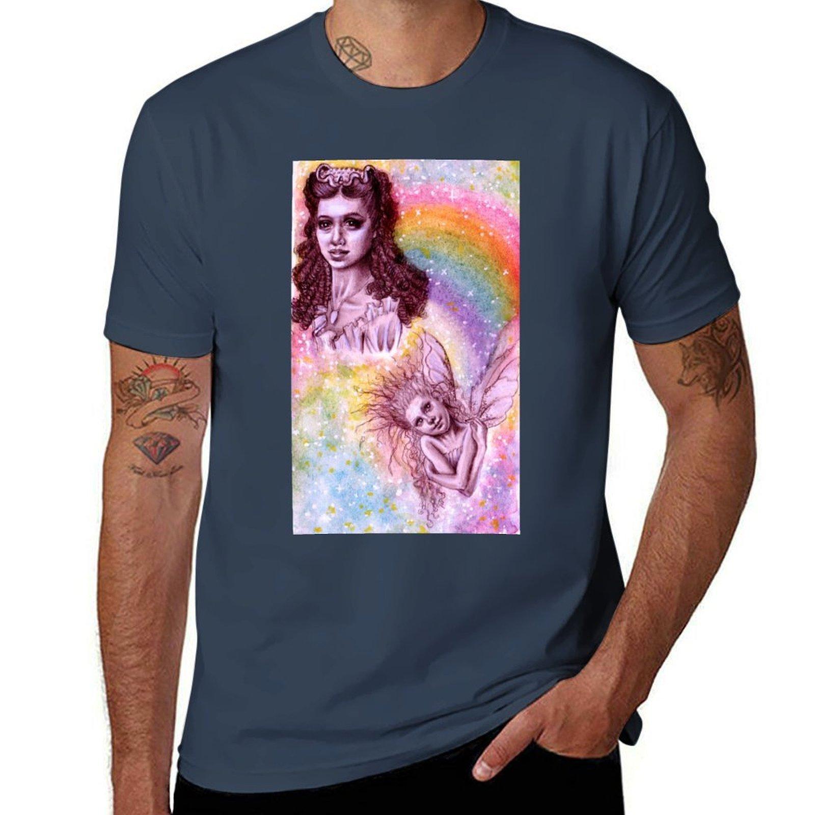 

Legend 1985 Lili and Oona portrait studies watercolor TShirt Basic Regular Fit Casual TShirt S