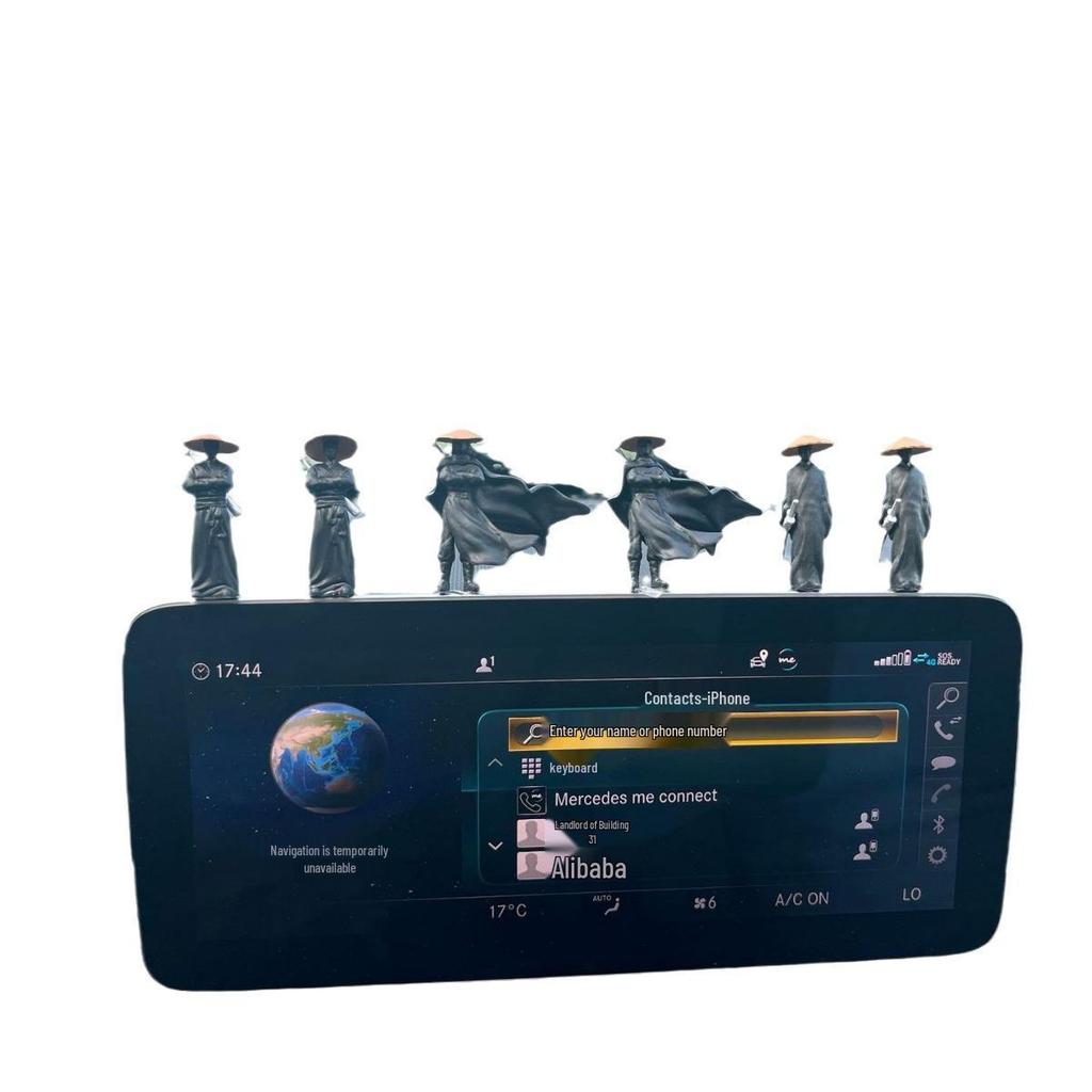 Hanjiang Ancient Knight Swordsman Car Ornament - Center Console Display