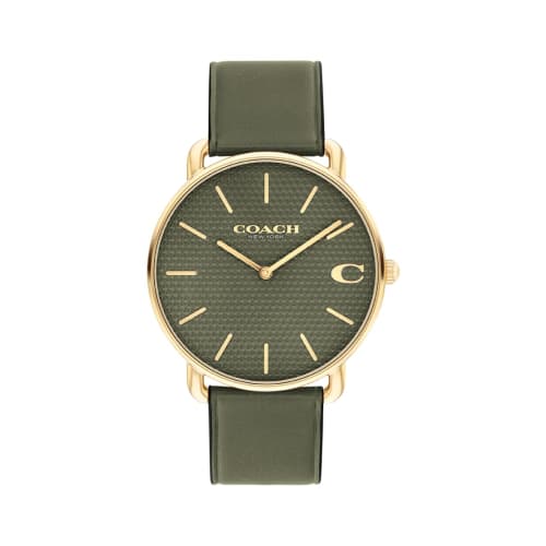 

Coach ELLIOT Men s Watch, Green, 14602723 (Officially Imported)