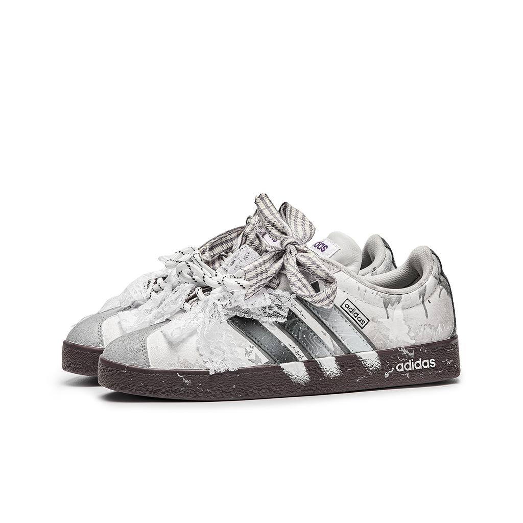 Adidas Neo VL Court Lifestyle Da Vinci, Box, Rosemary Slip Resistant Abrasion Resistant HQ1802(TeamM--BOX)