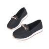 New Large-sized Women's Shoes with A Round Toe, Shallow Opening, Low Heel and Flat Bottom for Comfortable and Casual Wear