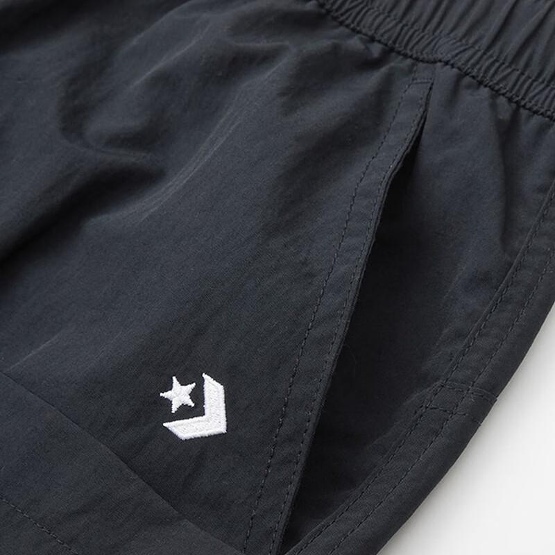 Converse Casual Shorts Unisex Black 10027226-A02