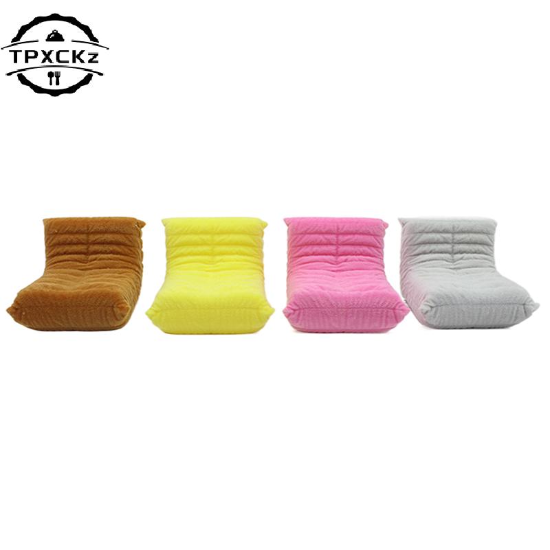 1:12 Puppenhaus Miniatur Sofa Faules Sofa Sitzsack Sofa Heimmöbel Modell Dekoration Szene Ornamente Puppenhaus Zubehör
