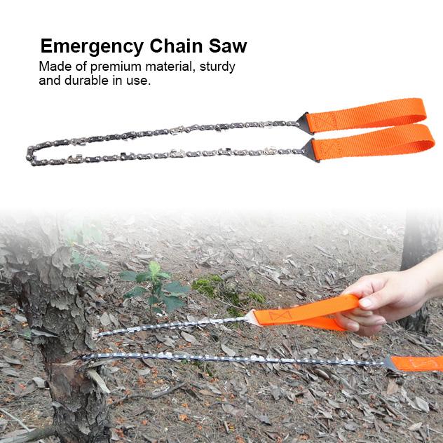 Survival Chainsaws - Emergency Chainsaws - Camping Chainsaws Portable Handheld Chain Saw Lightweight with Bags for Backpackers Hikers