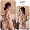 Sex underwear, eyelashes, nightgown, national style people, straps, retro perspective cheongsam straps, large size.