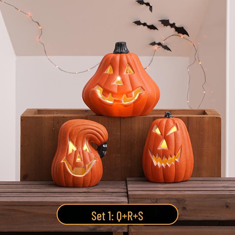 Halloween Large Pumpkin Lantern: Festive Decor for Doorways, Bars, and Shops