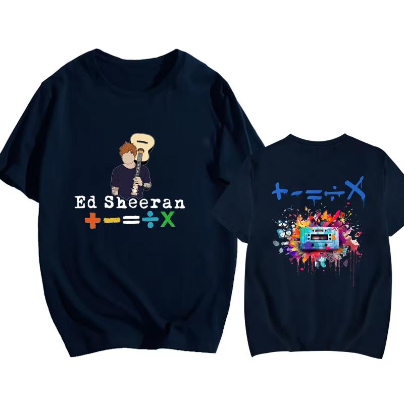 Ed Sheeran Tour 2025 T-Shirts Women's Men's Fashion Harajuku Musc Fan T-Shirt Tops Women T Shirt Pro Choice T Shirt Women