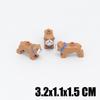Cute Modeling Small Animals Assembled Building Block Scene Accessories Parts Chicken Husky Fighting Dog Flamingo Ornament