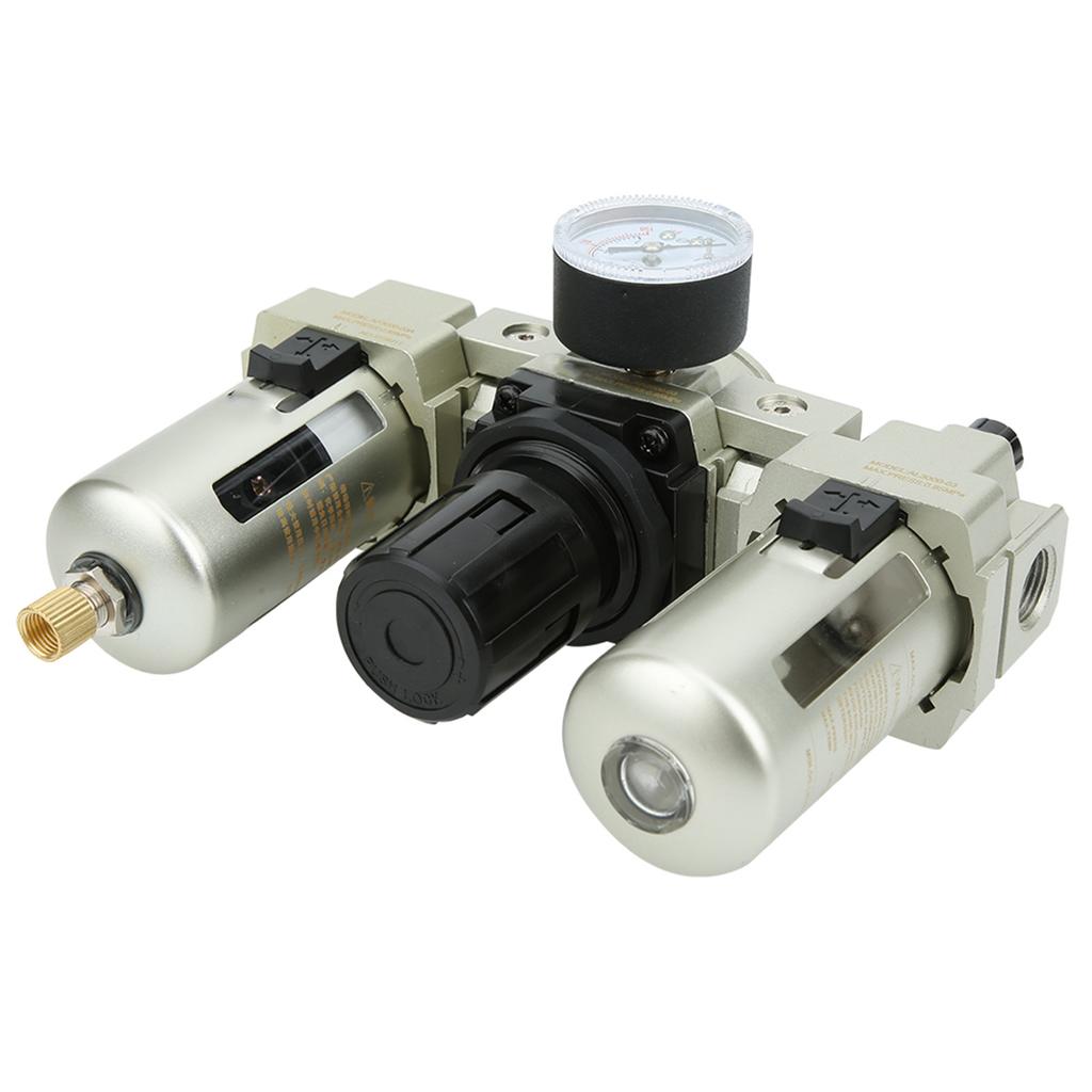 OilWater Separator Automatic Drainage Triple Piece Filter Gas Liquid Separation