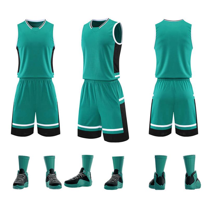 Children's and Adult Basketball Uniform Set - Team Competition Jersey