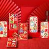 6pcs Best Wishes Lucky Red Pockets Cartoon Spring Festival Envelope Hongbao  New Year Celebration