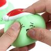 Sound Effect Christmas Hat Bun Squishy Toy Reusable Squeeze Fidget Toy  Christmas Gift