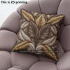 Vintage Botanical Leaf Throw Pillow Covers Pattern Cushion Cover Suitable for Sofa Bedroom Car Pillow Cover