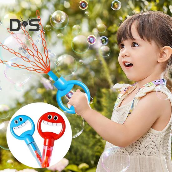 32-Hole Bubble Wand with Concentrate Packs Fun Outdoor Toy Bubble Blowing Machine Toy for Kids Adults
