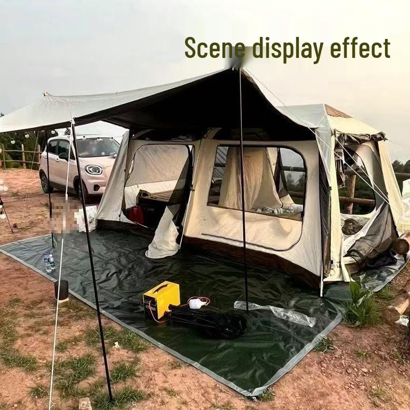 Waterproof Outdoor Camping Folding Mat - Dustproof, Moisture-Proof Picnic Ground Sheet 1.8m x 1.8m
