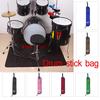 Portable Water-resistant Drum Stick Bag Case with Carrying Strap for Drumsticks
