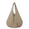 2025 New Armpit Large-capacity Cloth Bag Women's Rice Pure Fashion Casual Shoulder Bag Simple Texture Shopping Bag