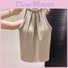 Cotton Strap Camisole With Solid Color Design For Elegant Women