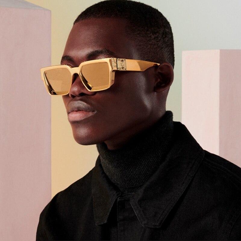 SHAUNA Ins Popular Fashion Square Colorful Sunglasses Women Retro Brand Designer Mirror Eyewear Shades UV400 Men Sun Glasses
